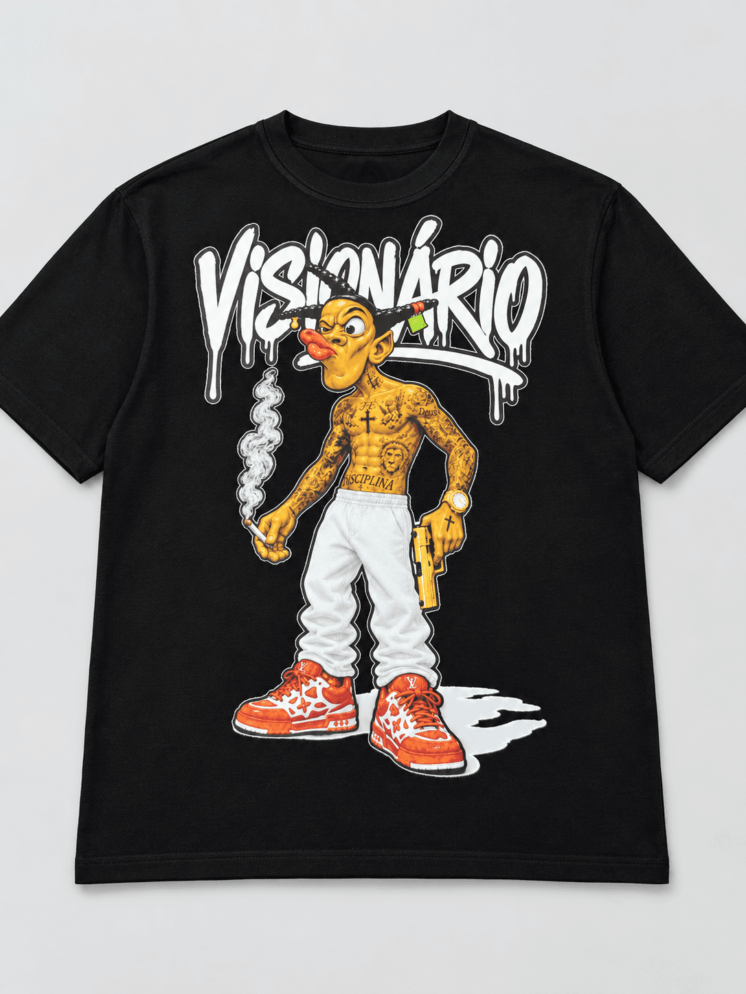 Camiseta Visionário Cartoon
