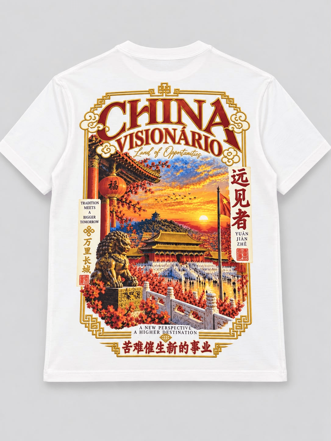 Camiseta Visionário • China
